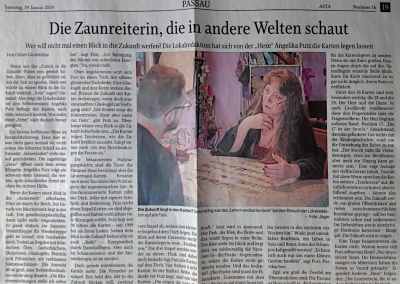 Die Zaunreiterin, die in andere Welten schaut, PNP 19.01.2019