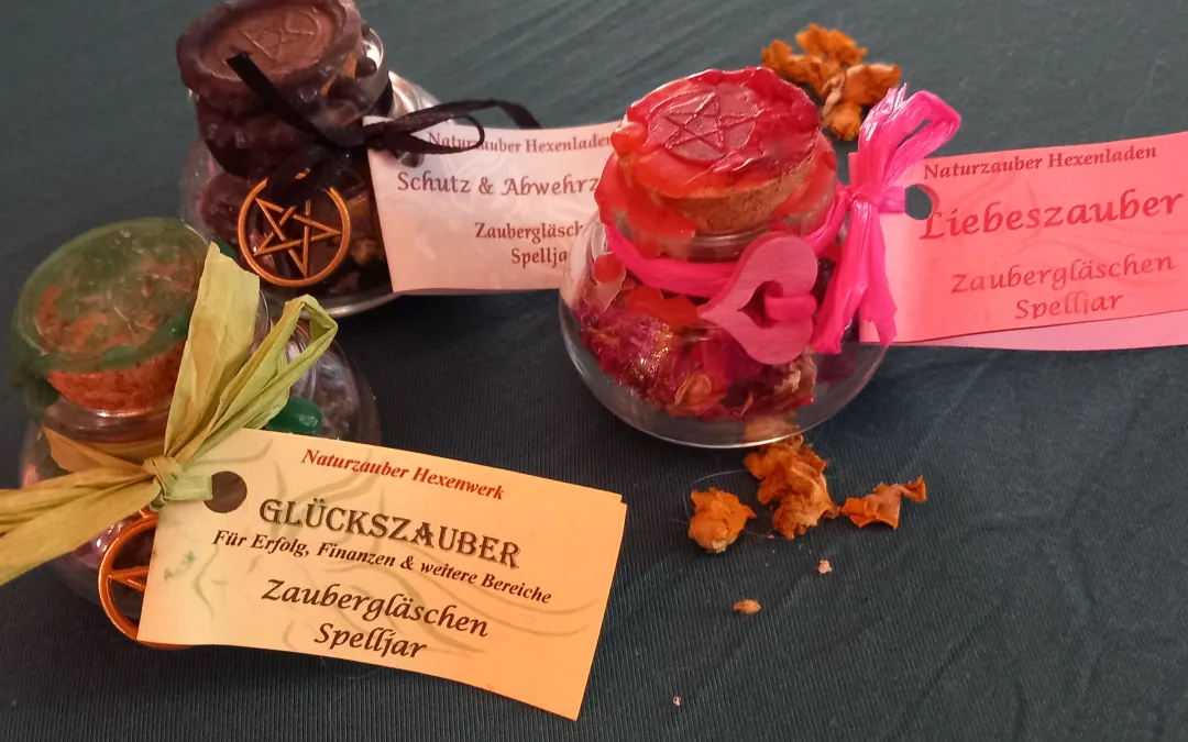 Zaubergläschen Spelljars