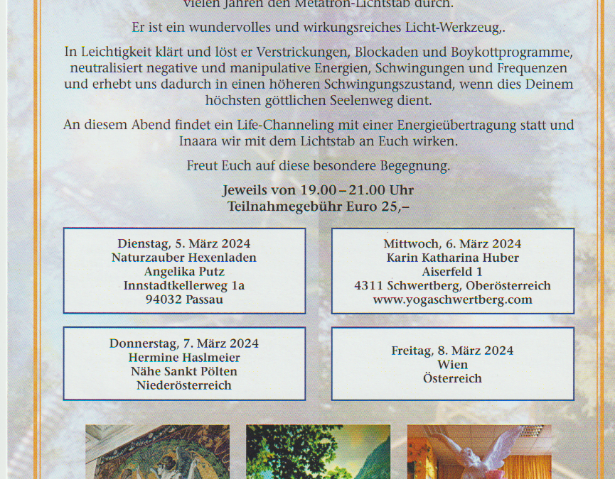 Metatron-Engellicht-u. Heilungsabend